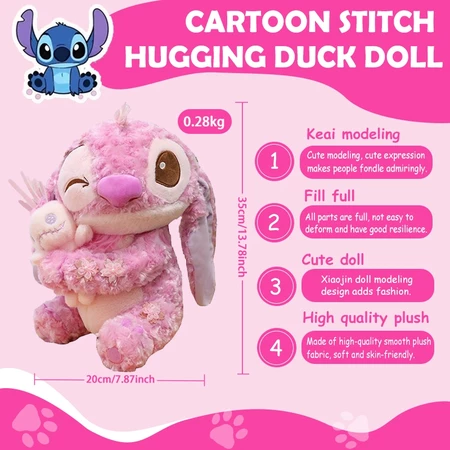 Lilo & Stitch Pink Fluffy