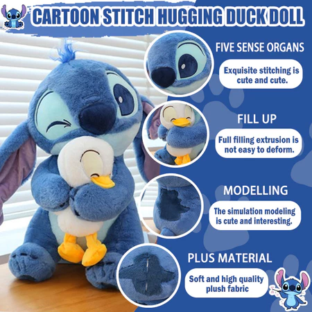 Lilo & Stitch Hugging Duck Fluffy